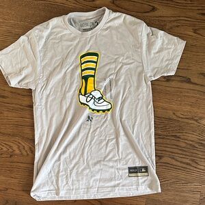 Baseballism White Graphic Short Sleeve Tee